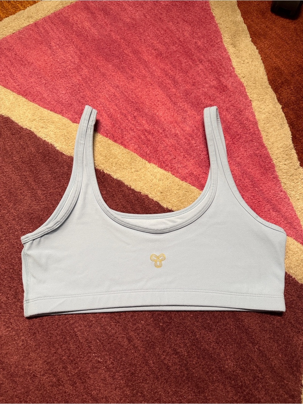 Aritzia Golden Mini Bra Top Size M - Picture 2 of 5